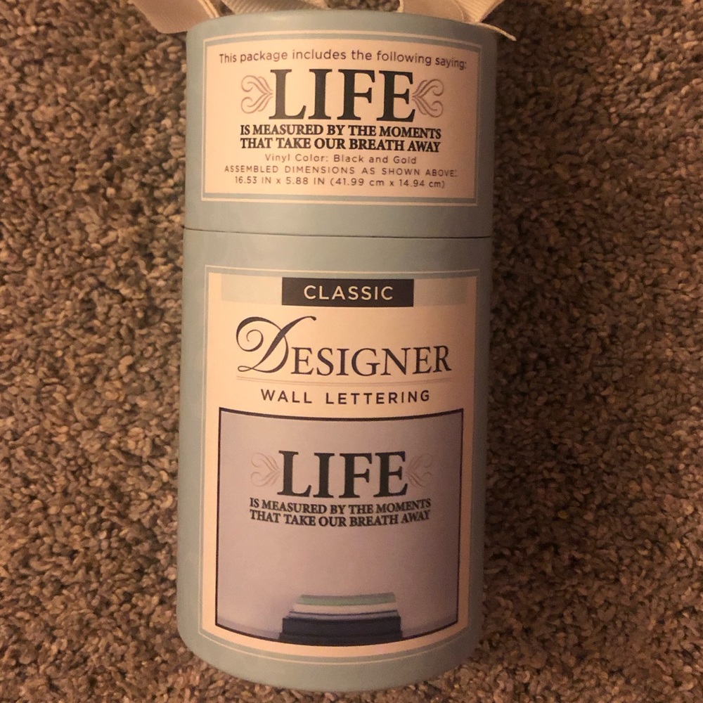 Quote Wall Vinyl